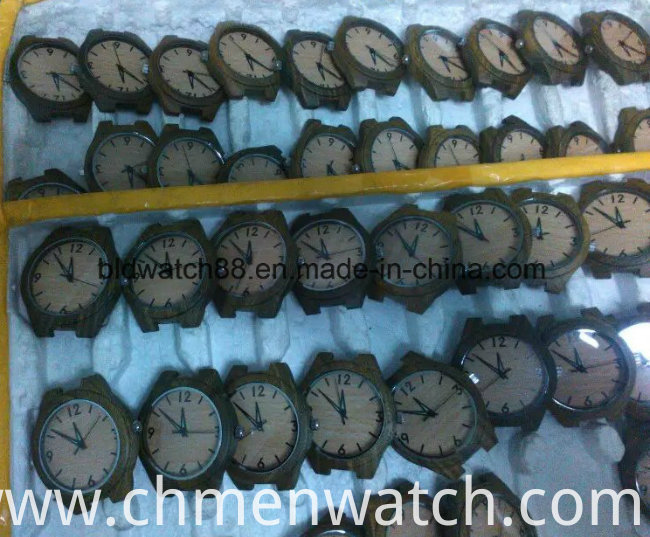 2017 Wood Watch Interchangeable Nylon Band Straps Men Sports Watches